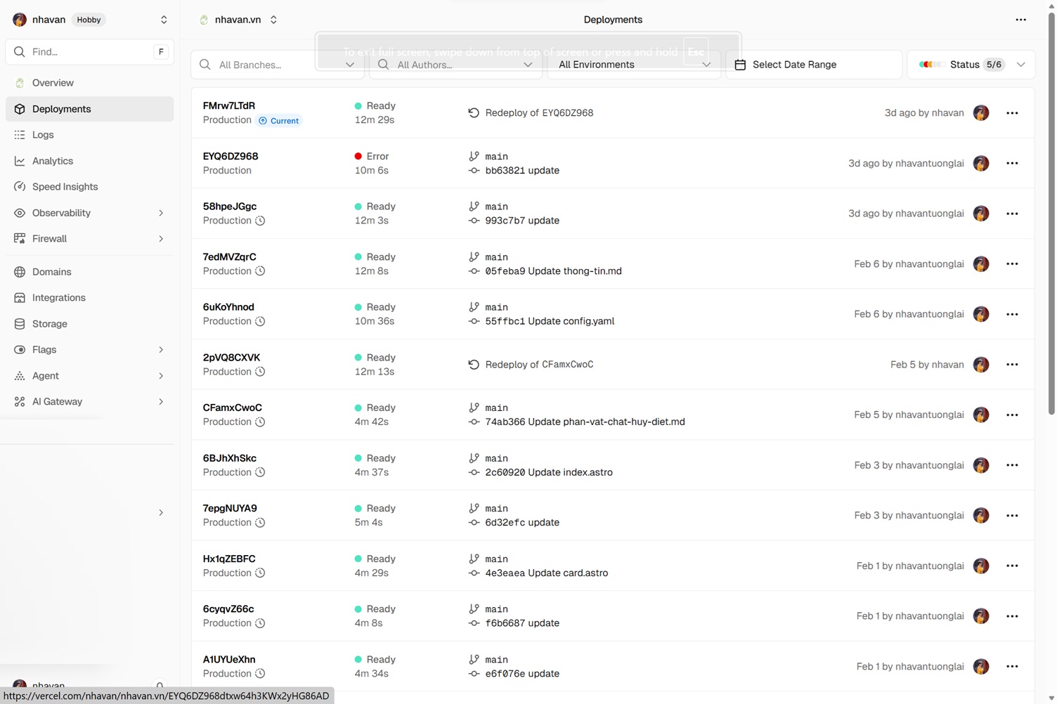 Tại sao Astro kết hợp Vercel là mô hình vận hành website bất khả xâm phạm? 481 – google, google console, seo, google seo, redirect, website, website builder, developer, astro, astro js, deploy, framework.