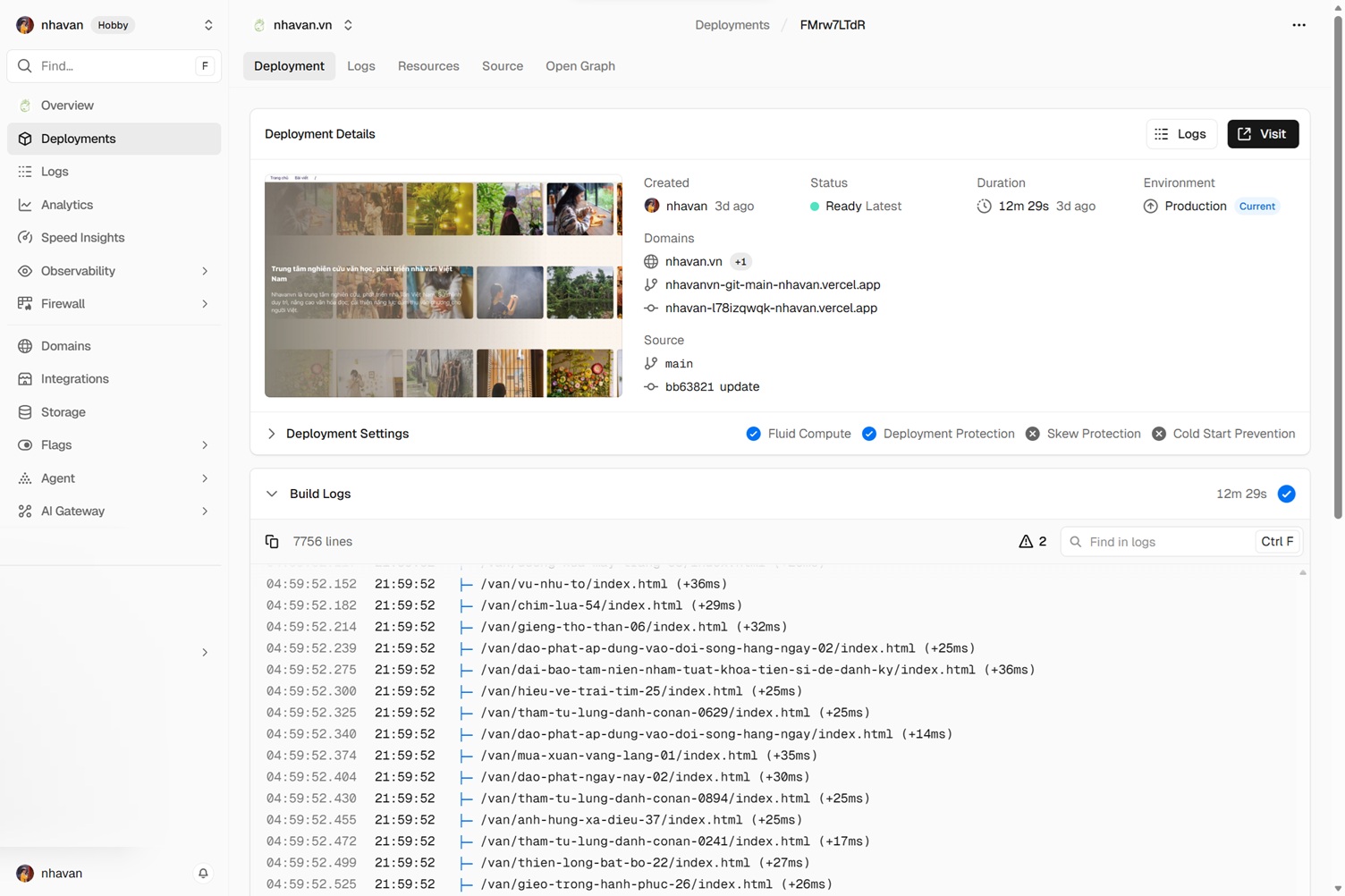 Tại sao Astro kết hợp Vercel là mô hình vận hành website bất khả xâm phạm? 670 – google, google console, seo, google seo, redirect, website, website builder, developer, astro, astro js, deploy, framework.