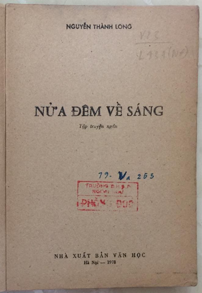 Nhà văn Nguyễn Thành Long – Chất nhân văn lặng lẽ 705 – thu vien, van hoc, van hoc viet nam, nguyen thanh long, nha van nguyen thanh long, tieu su tac gia, tieu su nha van.