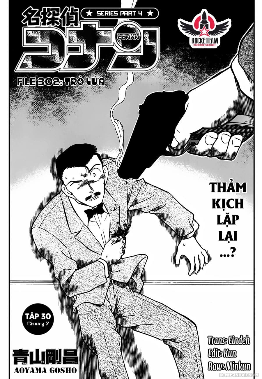 Thám tử lừng danh Conan chương 0302. Thám tử lừng danh Conan chương 0302.