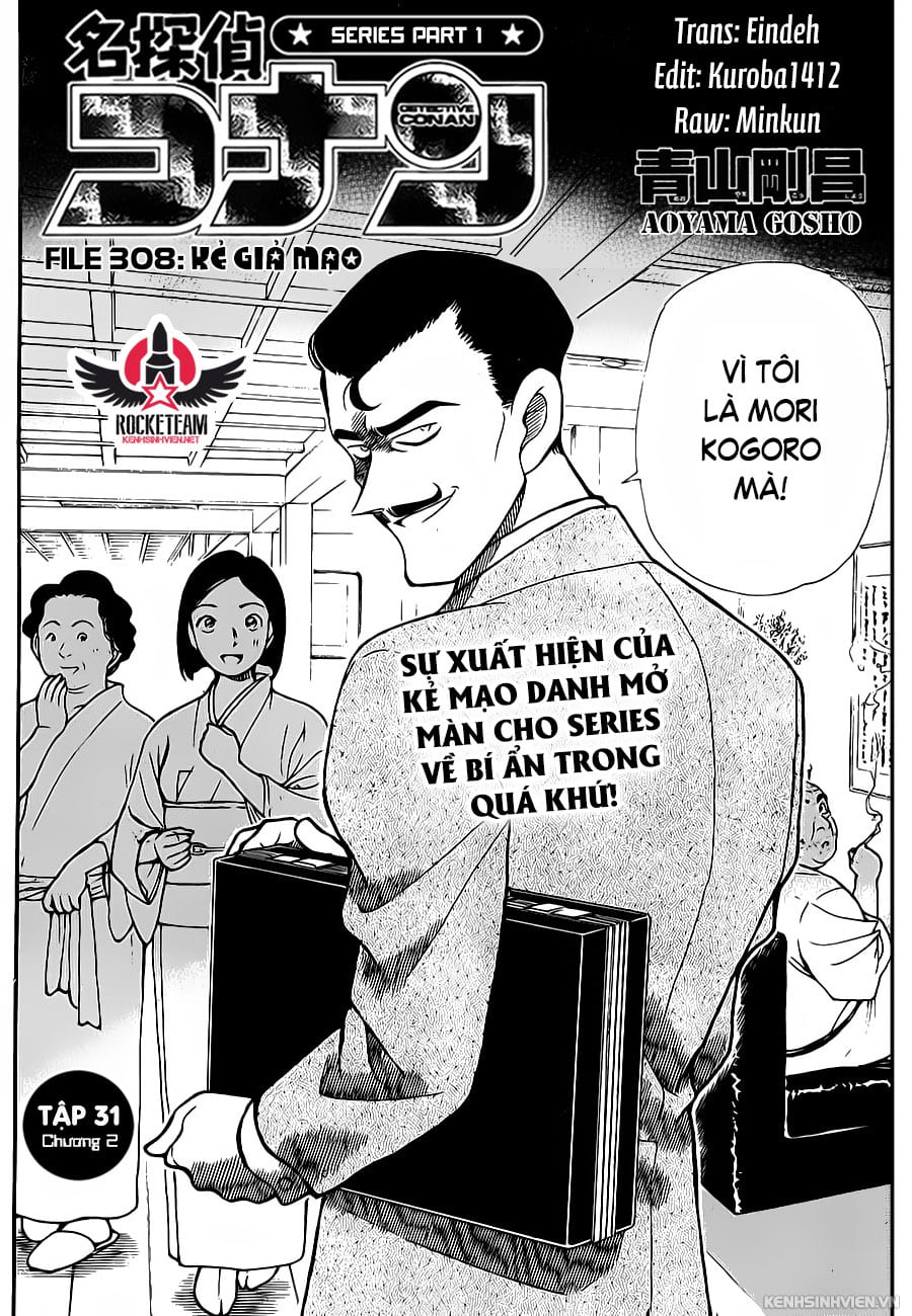Thám tử lừng danh Conan chương 0308. Thám tử lừng danh Conan chương 0308.