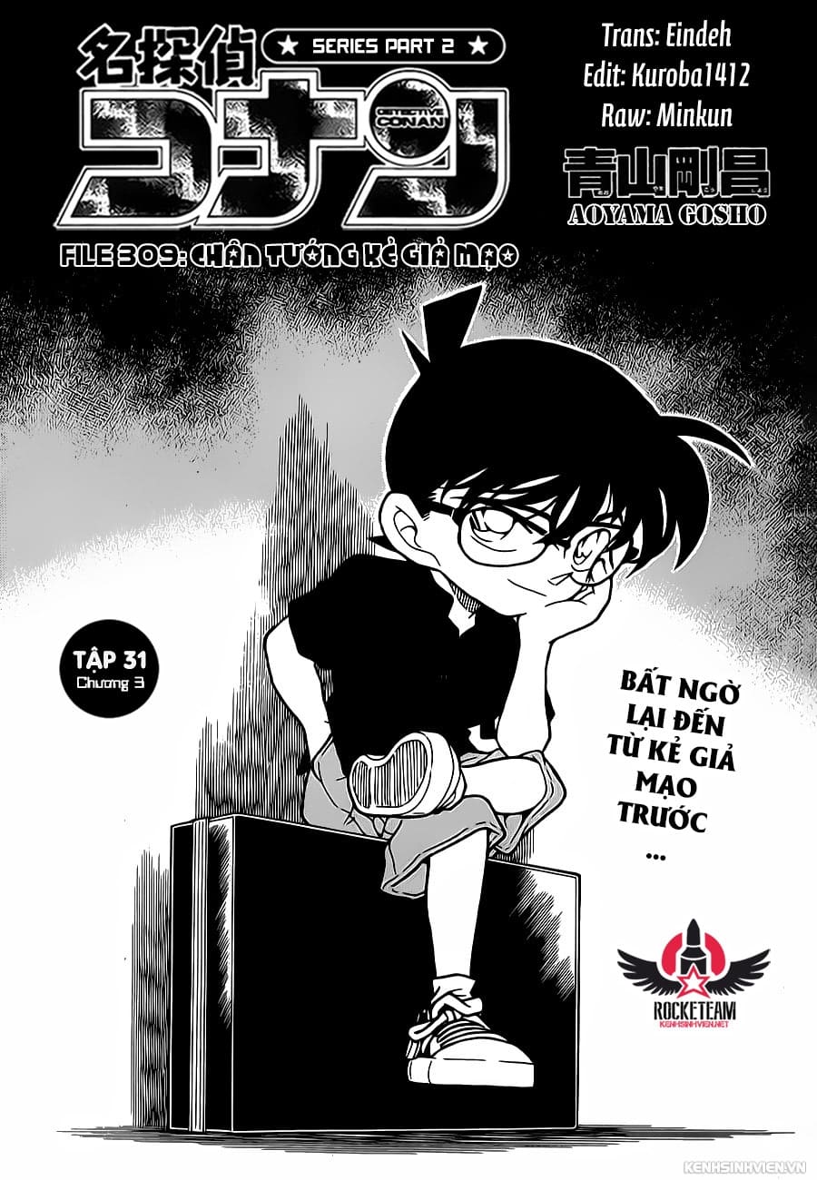 Thám tử lừng danh Conan chương 0309. Thám tử lừng danh Conan chương 0309.