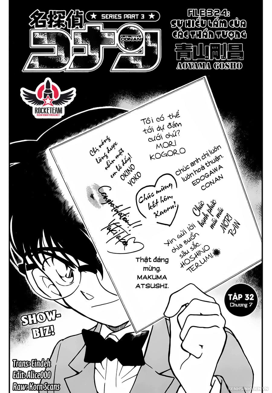 Thám tử lừng danh Conan chương 0324.