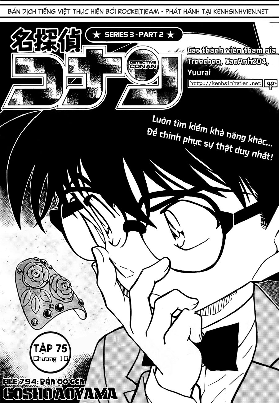 Thám tử lừng danh Conan chương 0794.