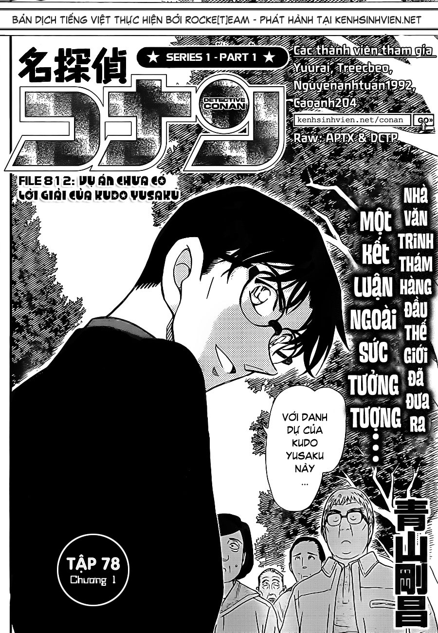 Thám tử lừng danh Conan chương 0812.
