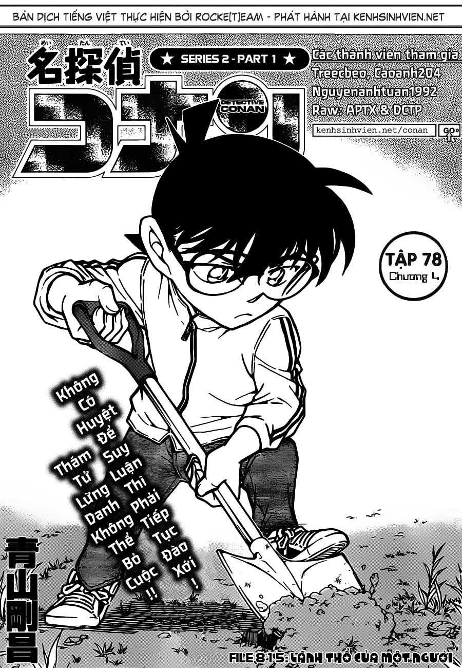 Thám tử lừng danh Conan chương 0815.