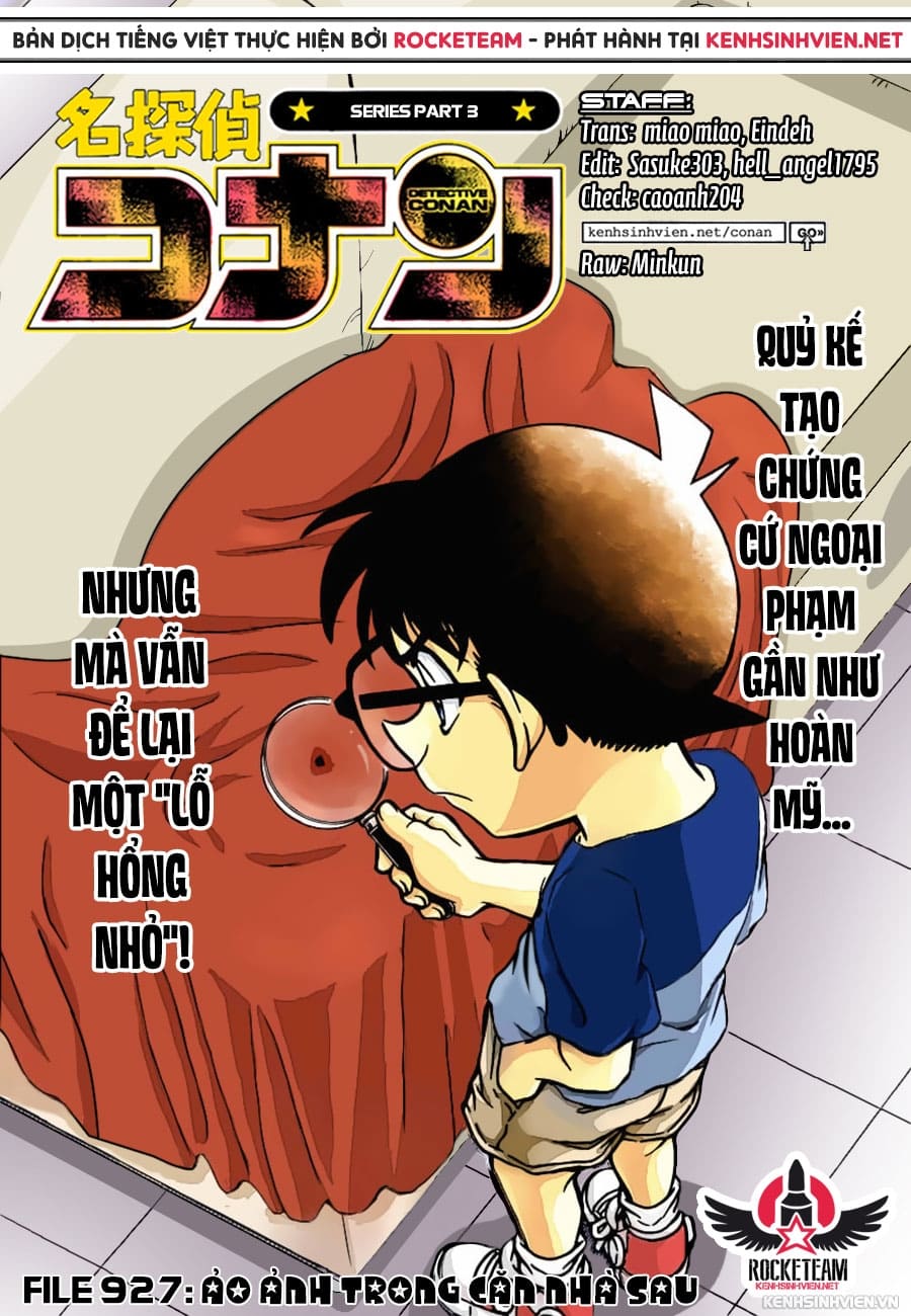 Thám tử lừng danh Conan chương 0927.