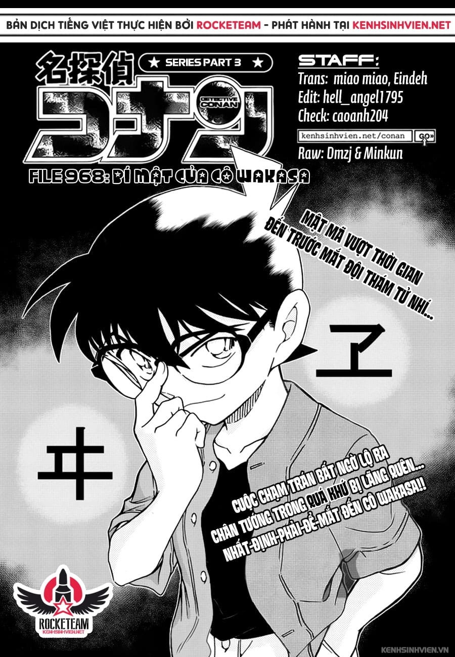 Thám tử lừng danh Conan chương 0968.