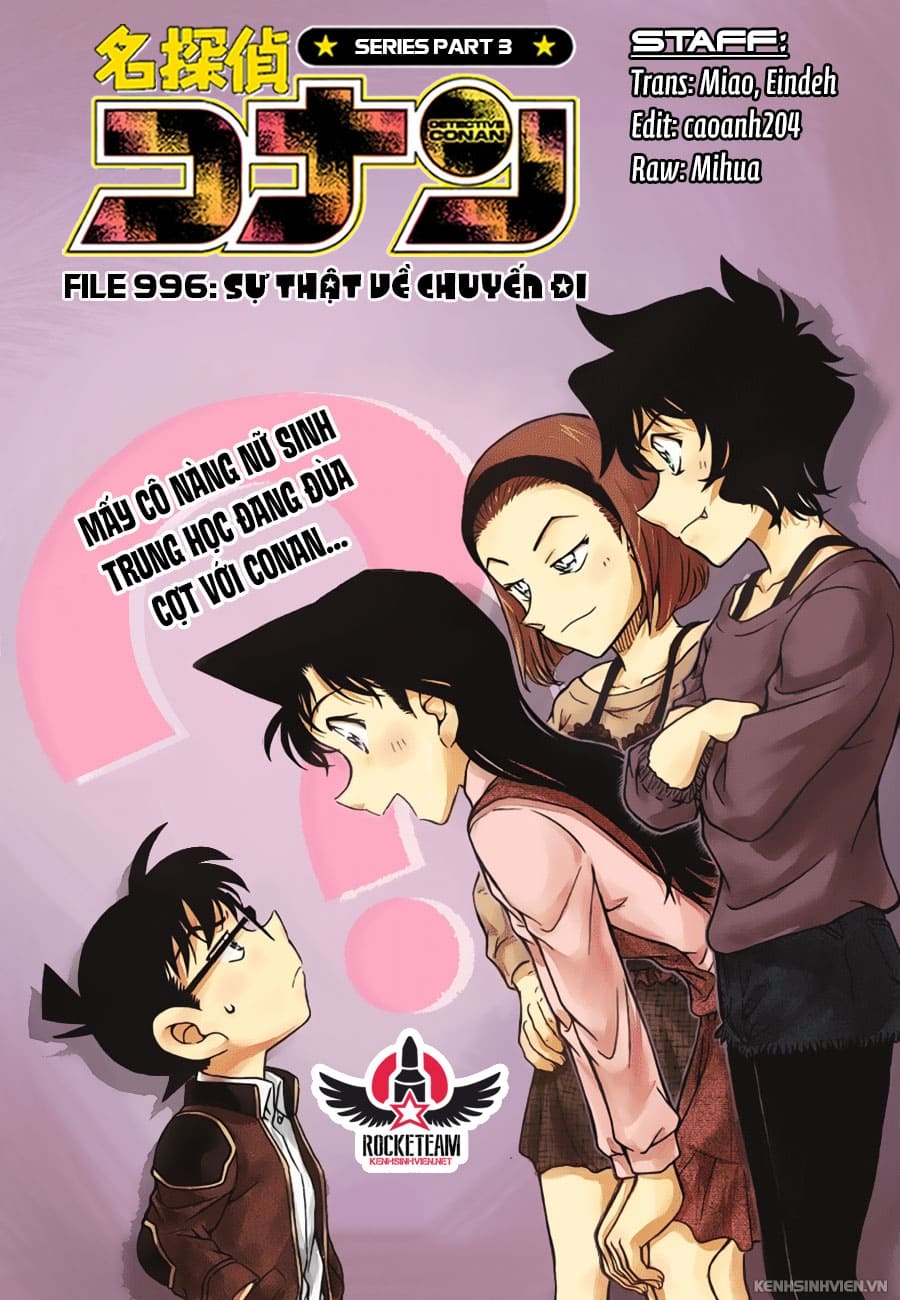 Thám tử lừng danh Conan chương 0996.