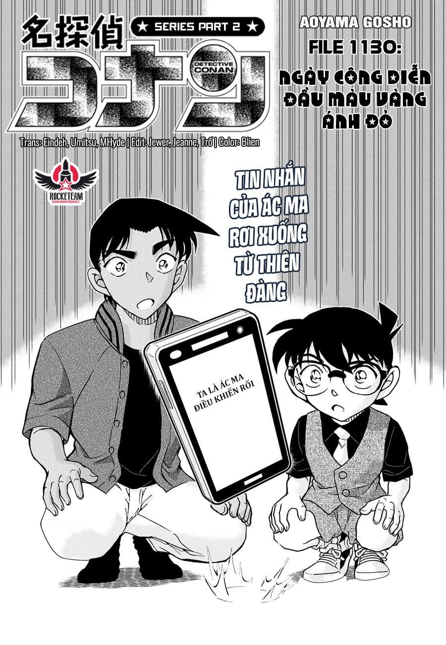 Thám tử lừng danh Conan chương 1130.